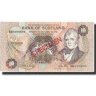 Billet, Scotland, 10 Pounds, 1992, 1992-05-07, Specimen, KM:1175, NEUF - Vals En Specimen