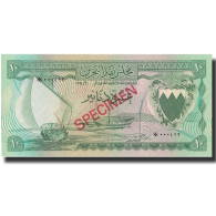 Billet, Bahrain, 10 Dinars, 1964, L.1964, KM:6s, NEUF - Bahrain