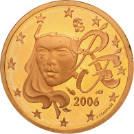 France, 2 Euro Cent, 2006, SPL, Copper Plated Steel, Gadoury:2, KM:1283 - France