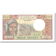 Billet, Djibouti, 1000 Francs, 1991, KM:37c, NEUF - Dschibuti
