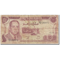 Billet, Maroc, 10 Dirhams, 1985/AH1405, Undated (1985/AH1405)., KM:57b, B - Maroc