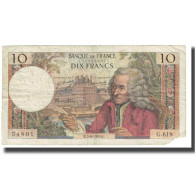 France, 10 Francs, Voltaire, 1973, R.Tondu-G.Bouchet-H.Morant, 1973-04-05, TB - 10 F 1963-1973 ''Voltaire''