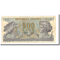 Billet, Italie, 500 Lire, 1970, 1970-02-23, KM:93a, TB - 500 Liras