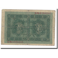 Billet, Allemagne, 50 Mark, 1914, 1914-08-05, KM:49b, B+ - 50 Mark