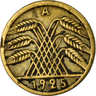 Monnaie, Allemagne, République De Weimar, 5 Reichspfennig, 1925, Berlin, TB+ - 5 Renten- & 5 Reichspfennig