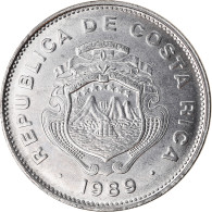 Monnaie, Costa Rica, Colon, 1989, TTB+, Stainless Steel, KM:210.2 - Costa Rica