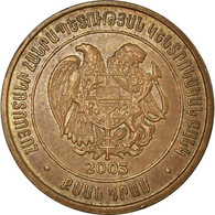 Monnaie, Armenia, 20 Dram, 2003, TTB, Copper Plated Steel, KM:93 - Armenien