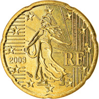 France, 20 Euro Cent, 2003, SUP, Laiton, KM:1286 - France