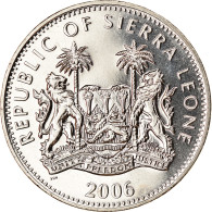 Monnaie, Sierra Leone, Dollar, 2006, Pobjoy Mint, Tricératops, SPL - Sierra Leona