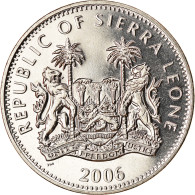 Monnaie, Sierra Leone, Dollar, 2006, Pobjoy Mint, Tricératops, SPL - Sierra Leona