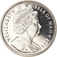 Monnaie, Isle Of Man, Elizabeth II, Crown, 2011, Pobjoy Mint, Elizabeth II Et Le - Isla Man