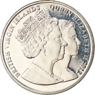 Monnaie, BRITISH VIRGIN ISLANDS, Dollar, 2012, Franklin Mint, Elizabeth II - - Islas Vírgenes Británicas