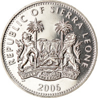 Monnaie, Sierra Leone, Dollar, 2006, British Royal Mint, Basilique Saint Pierre - Sierra Leona