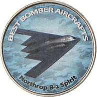 Monnaie, Zimbabwe, Shilling, 2020, Avions - Northrop B-2 Spirit, SPL, Nickel - Simbabwe