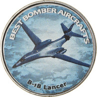 Monnaie, Zimbabwe, Shilling, 2020, Avions - B-1B Lancer, SPL, Nickel Plated - Simbabwe