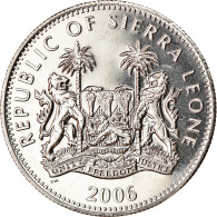 Monnaie, Sierra Leone, Dollar, 2006, British Royal Mint, Basilique Saint Pierre - Sierra Leona
