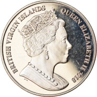 Monnaie, BRITISH VIRGIN ISLANDS, Dollar, 2018, Franklin Mint, Vie Sous-marine - - Islas Vírgenes Británicas