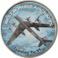 Monnaie, Zimbabwe, Shilling, 2020, Avions - Tupolev Tu-95, SPL, Nickel Plated - Zimbabwe