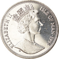 Monnaie, Isle Of Man, Elizabeth II, Crown, 1994, Pobjoy Mint, D-Day - Marine - Île De  Man