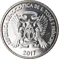 Monnaie, SAINT THOMAS & PRINCE ISLAND, 2 Dobras, 2017, SPL, Nickel Plated Steel - São Tomé Und Príncipe