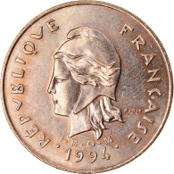 Monnaie, Nouvelle-Calédonie, 100 Francs, 1994, Paris, SPL, Nickel-Bronze, KM:15 - Neu-Kaledonien