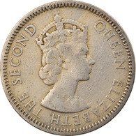 Monnaie, Etats Des Caraibes Orientales, Elizabeth II, 25 Cents, 1955, TTB - Caraïbes Orientales (Etats Des)