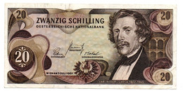 Autriche -  20 Schilling 2/7/1967 TB+ - Oostenrijk