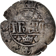Monnaie, France, Jean II Le Bon, Blanc Aux Quadrilobes, TB+, Billon - 1350-1364 John II The Good
