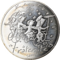 France, 10 Euro, Fraternité Automne Sempé, 2014, FDC, Argent, Gadoury:EU719 - France