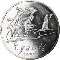 France, 10 Euro, Egalité Hiver Sempé, 2014, FDC, Argent, Gadoury:EU718 - France