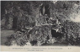 37  Semblancay -  Chateau De La Source  - La Grotte De Lourdes - Semblançay