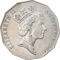 Monnaie, Australie, Elizabeth II, 50 Cents, 1994, TTB, Copper-nickel, KM:257 - 50 Cents