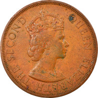 Monnaie, Etats Des Caraibes Orientales, Elizabeth II, 2 Cents, 1965, TTB - Territoires Britanniques Des Caraïbes
