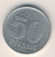 DDR 1982 A: 50 Pfennig, KM 12 - 50 Pfennig