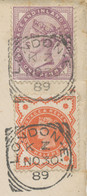 GB „LONDON-E.“ Squared Circle Postmark (Cohen 2nd Type I A-K SC) 1 1/2 D RATE - Storia Postale