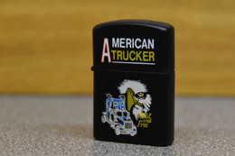 Aansteker - Lighter - Briquet - Accendino: Zippo Champ Z-16 American Trucker (fake) - Zippo