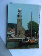 Nederland Holland Pays Bas Lemmer NH Kerk Anno 1716 En Boot - Lemmer