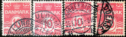 Denmark,1905,Numeral,used,as Scan - Autres & Non Classés