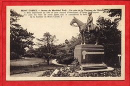 * MONT CASSEL - Statue Du Maréchal Foch - Un Coin De La Terrasse Du Château... - Cassel