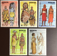 Kenya 1987 Ceremonial Costumes MNH - Kenia (1963-...)