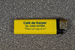 Aansteker - Lighter - Briquet - Accendino: GO Kwalitaria-café De Karper Helmond (NL) - Autres & Non Classés