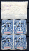 ColTGC  Hoi Hao N° 24 Neuf XX MNH  Bloc De 4 Cote 60,00€ - Nuevos