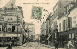 Montreuil Sous Bois * La Rue Du Pré * Café Traiteur Au Baromètre , Maison PITARD * Hôtel - Montreuil