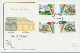 GB 1984, Urban Renewal On Superb Ill. Cotswold FDC With FDI-CDS Of CLEVELAND - 1981-1990 Decimal Issues