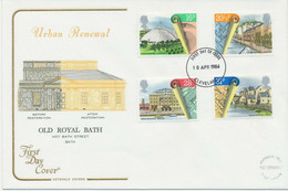 GB 1984, Urban Renewal On Superb Ill. Cotswold FDC With FDI-CDS Of CLEVELAND - 1981-1990 Dezimalausgaben