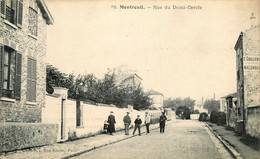 Montreuil Sous Bois * La Rue Du Demi Cercle * Villageois - Montreuil