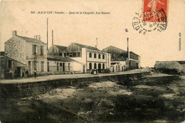 Ile D'yeu * Quai De La Chapelle * Les Usines * Société SAUPIQUET * Société BOUVAIS - Ile D'Yeu