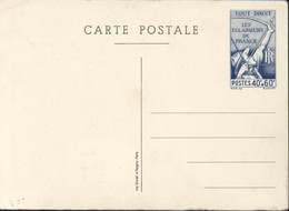Entier CP Scout Tout Droit Les éclaireurs De France Neuve Froissure En Bas à Gauche Storch S1 Scoutisme - Standard Postcards & Stamped On Demand (before 1995)