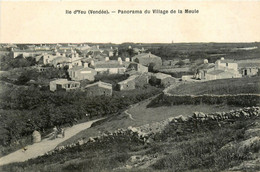 Ile D'yeu * Panorama Du Village De La Meule * Route - Ile D'Yeu