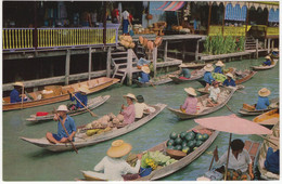 Damnernsaduak Floating Market -  (Thailand) - Thaïlande